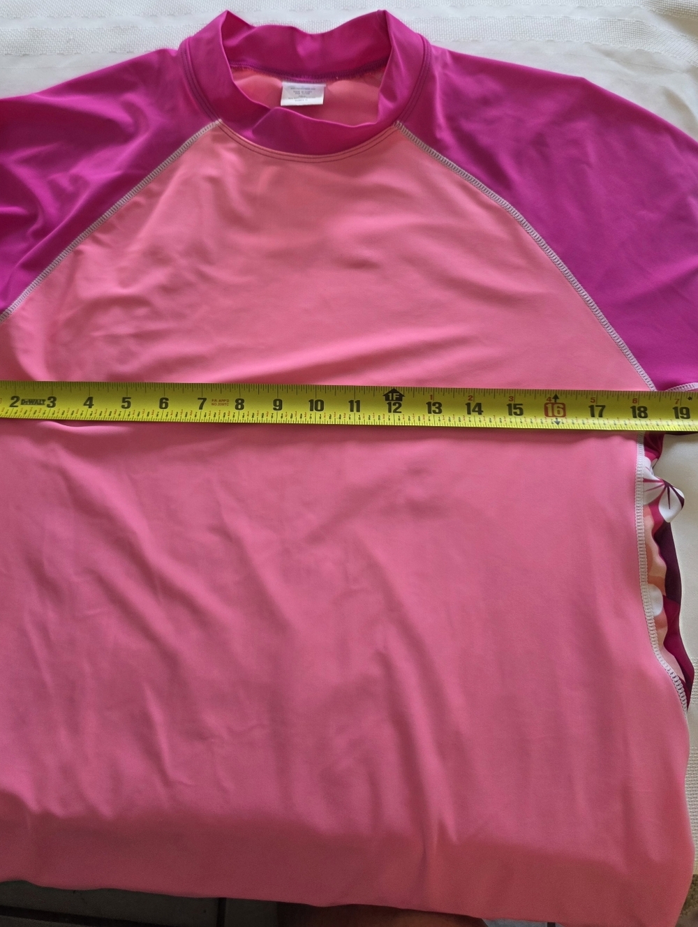 Tuga Women's Pink Rash Guard - Picture 11 of 11